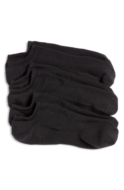 3-Pack Everyday No-Show Socks