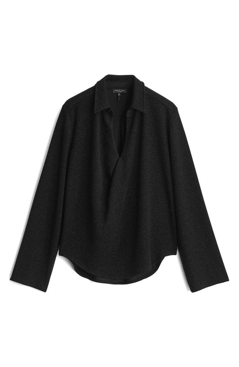 rag
bone Lilith Metallic Shirt, Alternate, color,