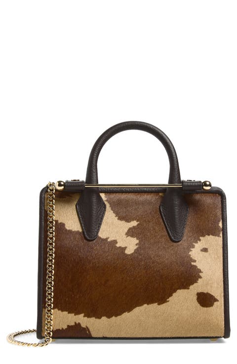 Mini Genuine Calf Hair Tote
