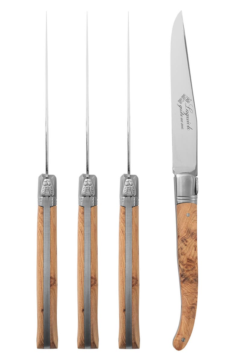 AU NAIN Laguiole Steak Knives - Set of 4, Alternate, color, Wood