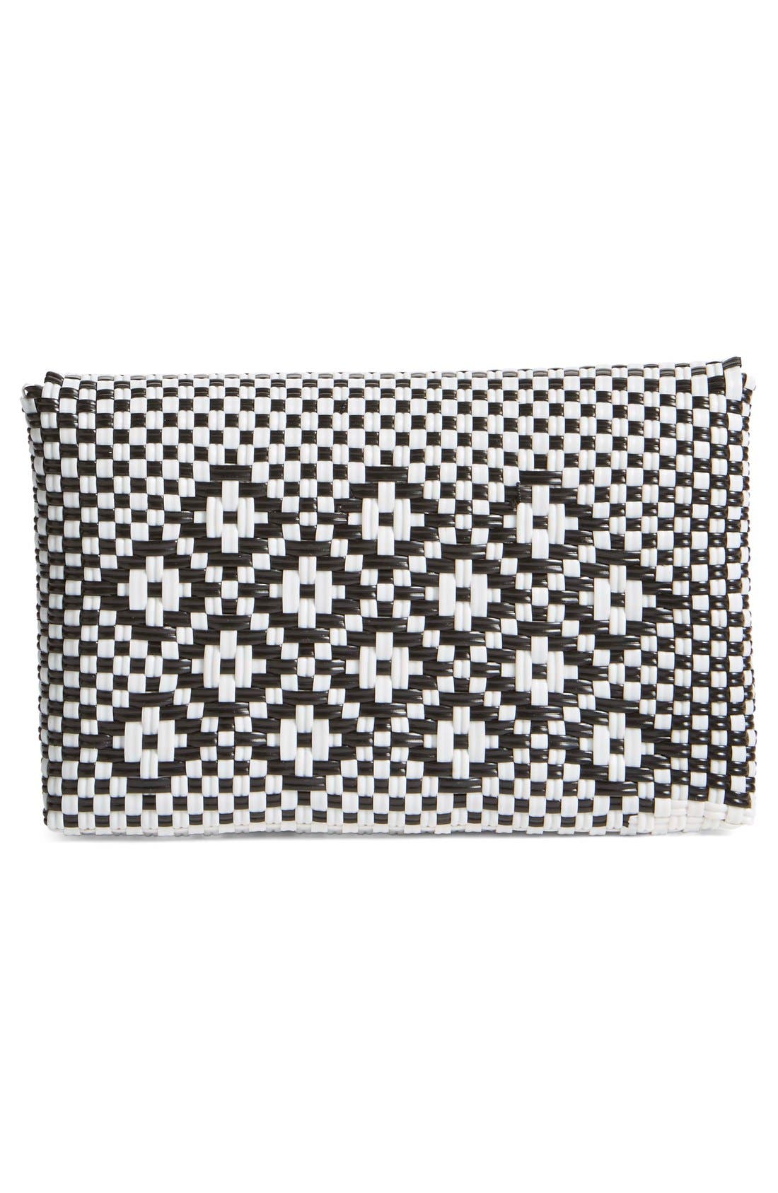 Truss Geometric Clutch, Alternate, color, 