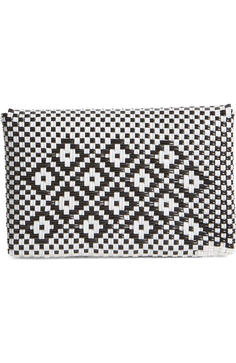 Truss Geometric Clutch, Alternate, color,