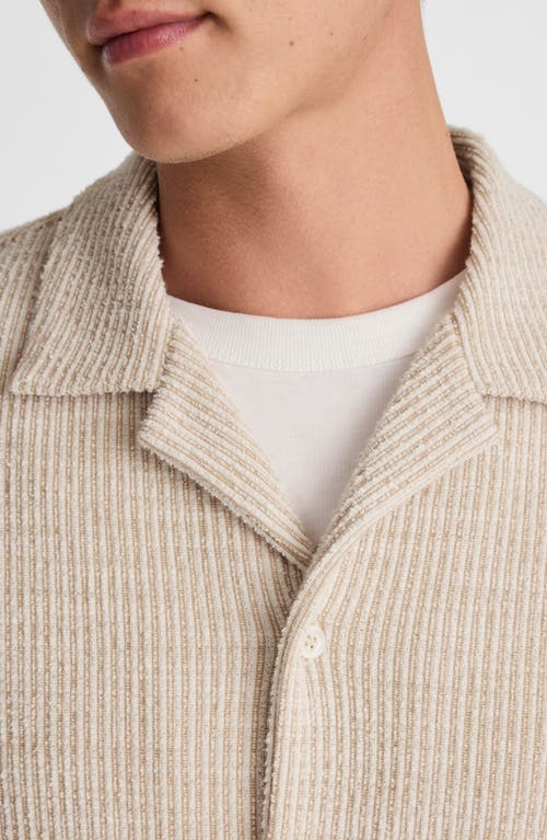 Madewell Textured Stripe Camp-collar Shirt