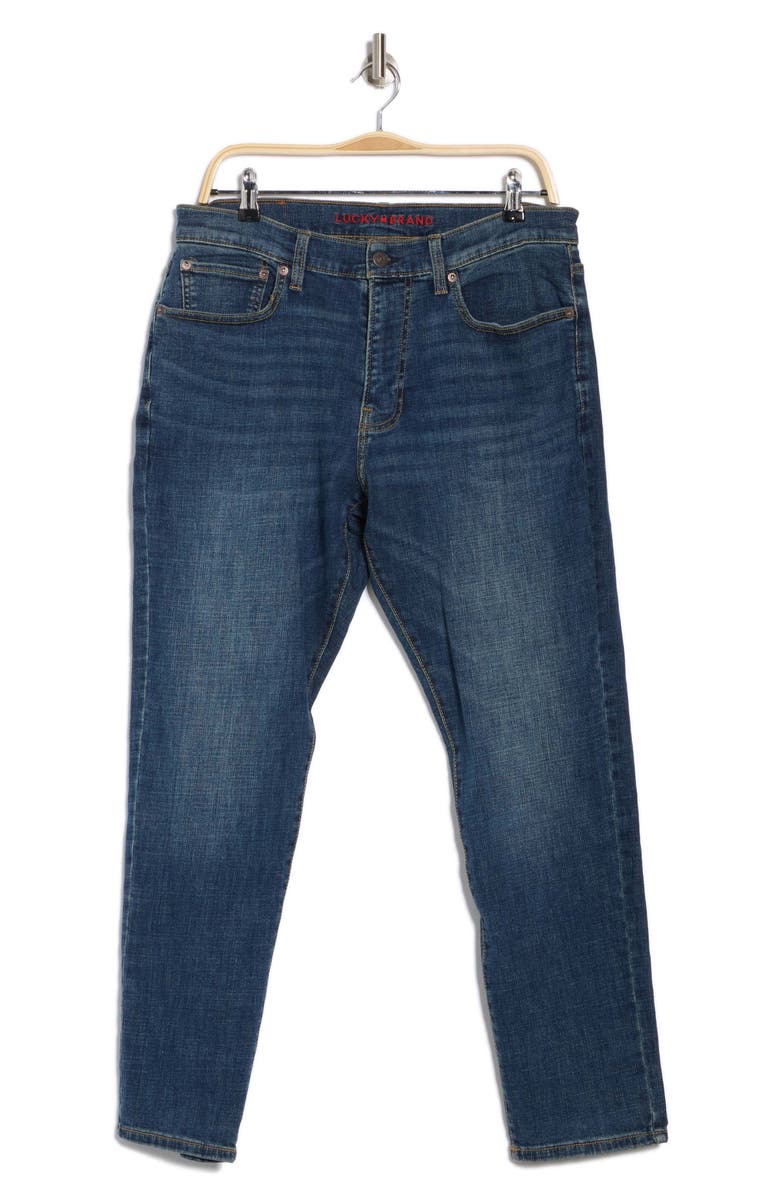 Lucky Brand 412 Athletic Slim Jeans, Alternate, color, Bulls Eye