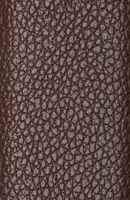 Vince Camuto Double Keeper Faux Leather Belt In Brown