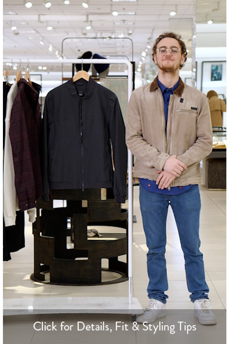 Water Repellent Bomber Jacket video