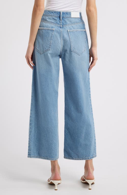 Rails Getty High Waist Crop Wide Leg Jeans In Harbor