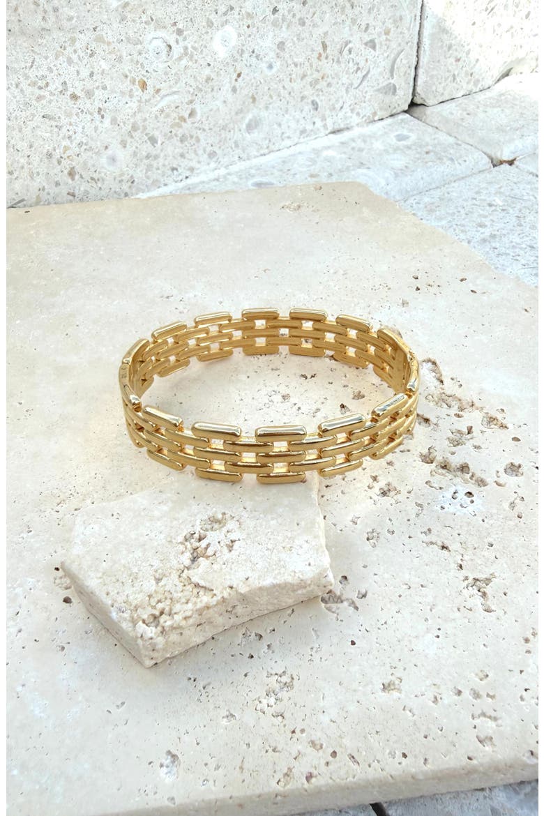 Chain Link Bracelet, Alternate, color, GOLD