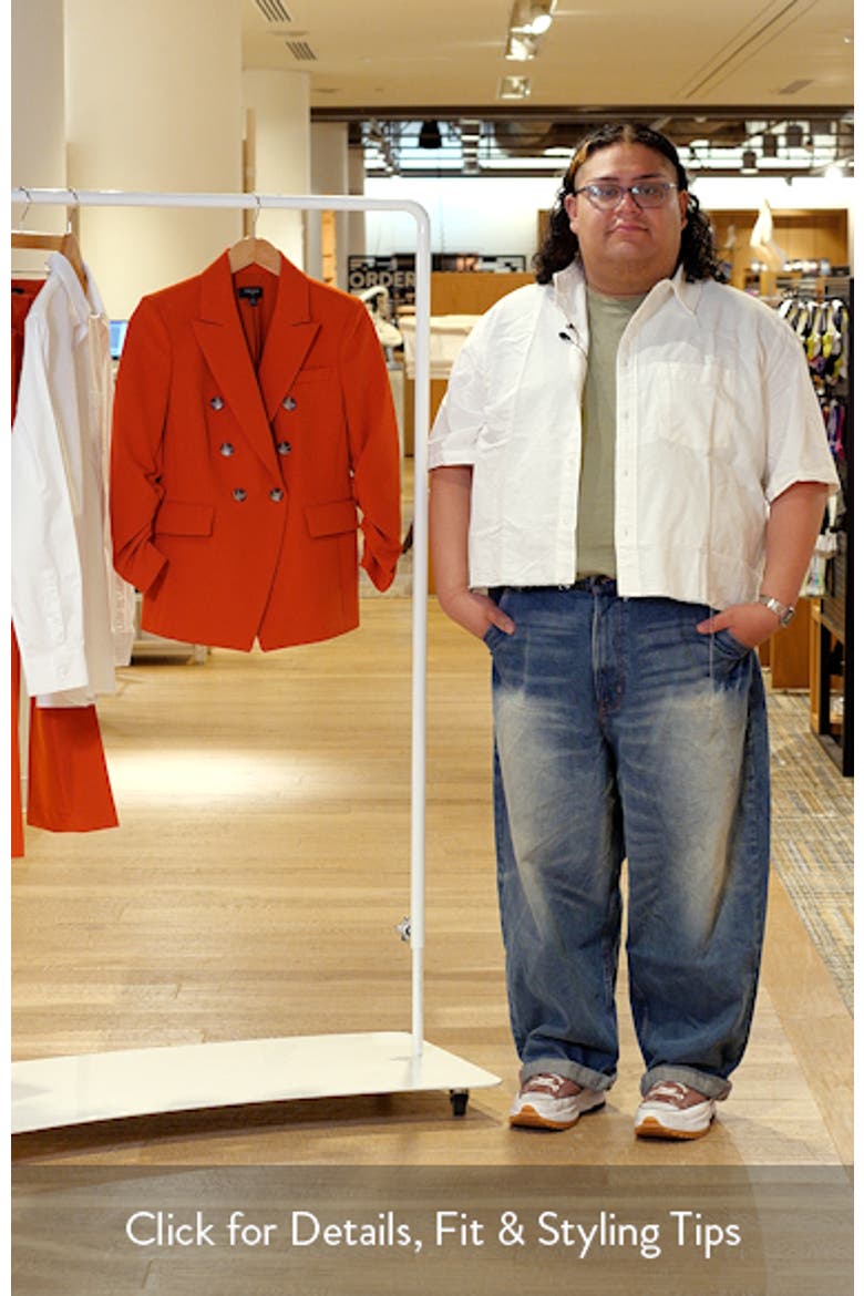 Ruched Sleeve Jacket video