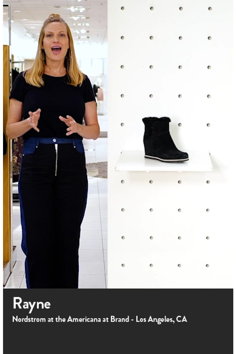 Seyline Waterproof Genuine Shearling Bootie video