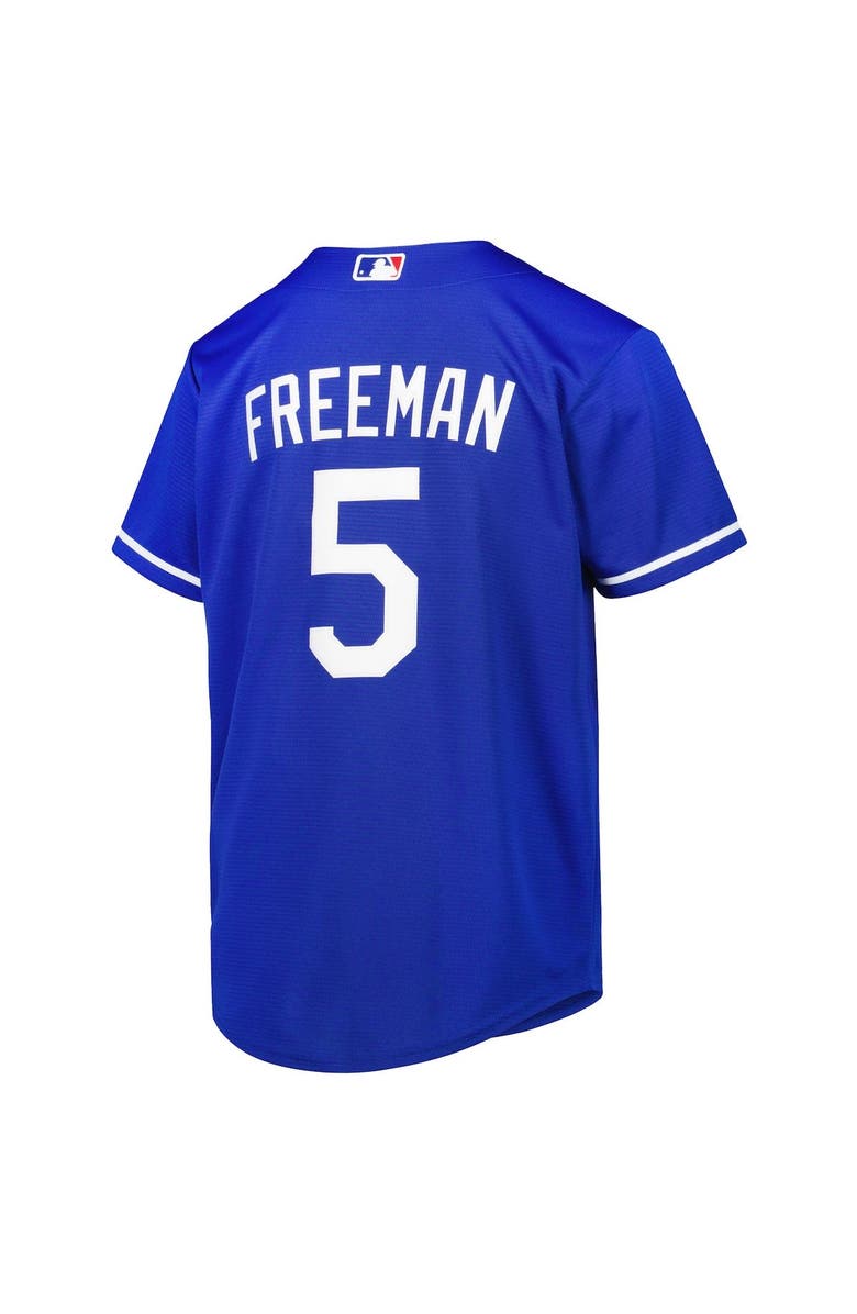 Nike Youth Nike Freddie Freeman Royal Los Angeles Dodgers Alternate Replica Player Jersey, Alternate, color, 