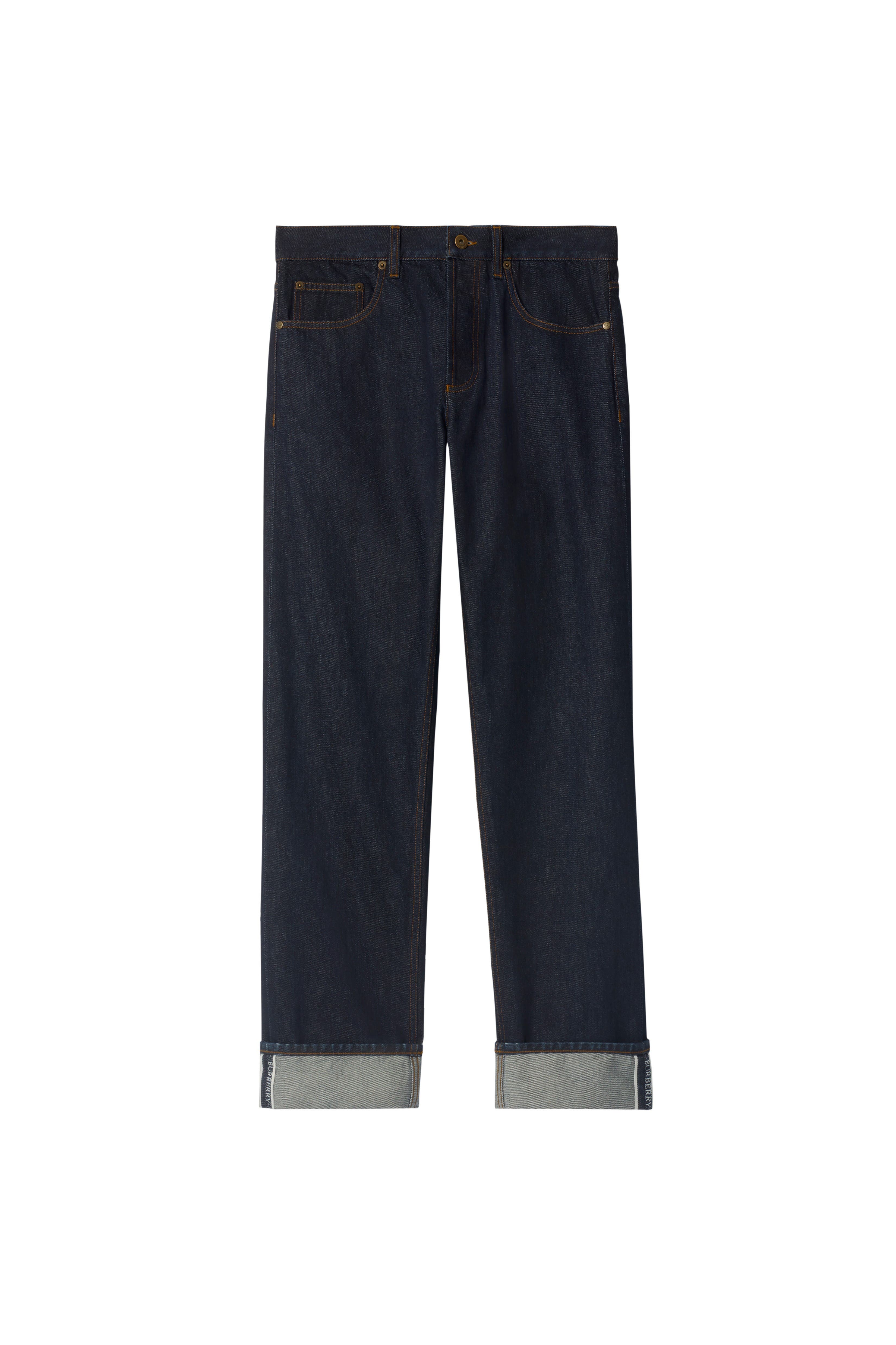 Straight Turn-up Jeans - image 2