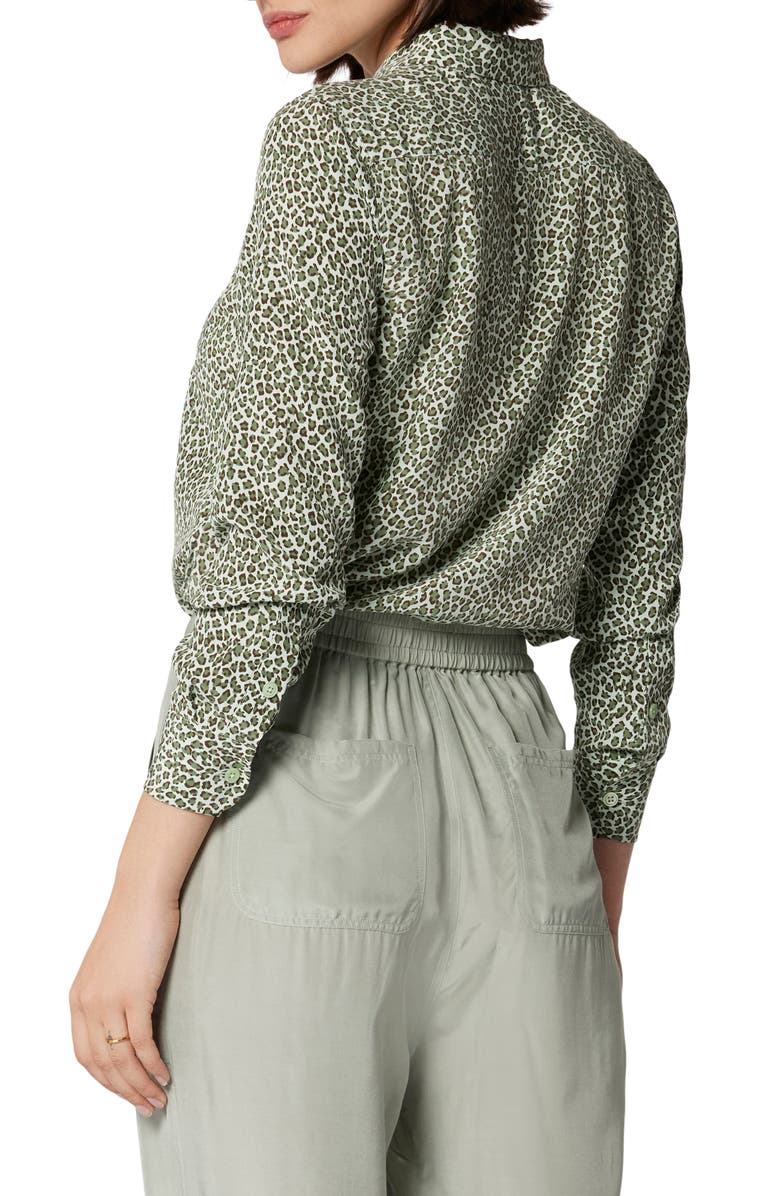 Equipment Leema Spot Silk Button-Up Shirt, Alternate, color, 