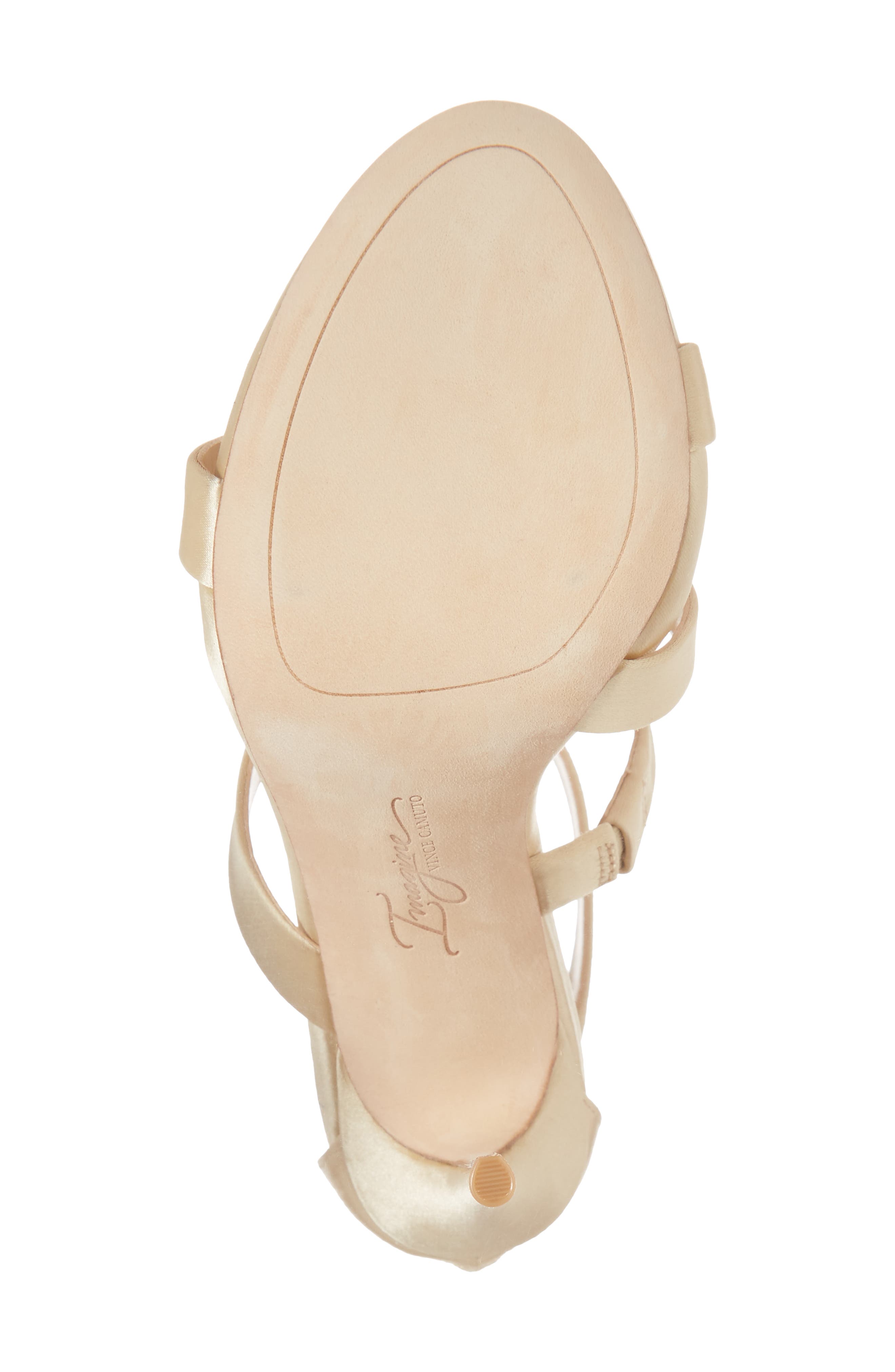Dalles Tall Strappy Sandal, Alternate, color, SOFT GOLD SATIN