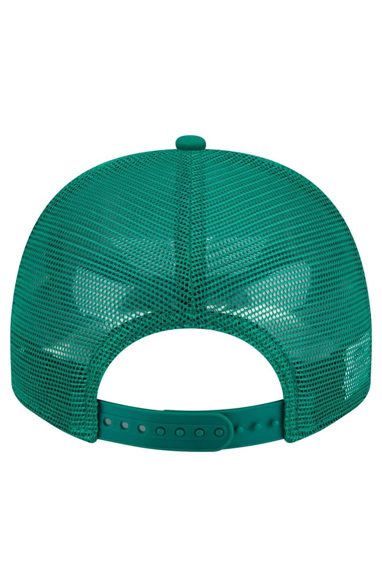 New Era Men's New Era Kelly Green Boston Celtics Vintage Team Rope A-Frame 9FIFTY Snapback Hat, Alternate, color, Kelly Green