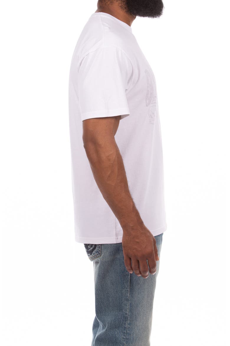Curve Short Sleeve Top, Alternate, color, WHITE