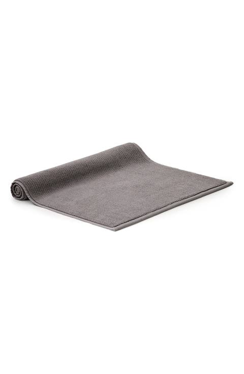 Ribbed Organic Cotton Bath Mat