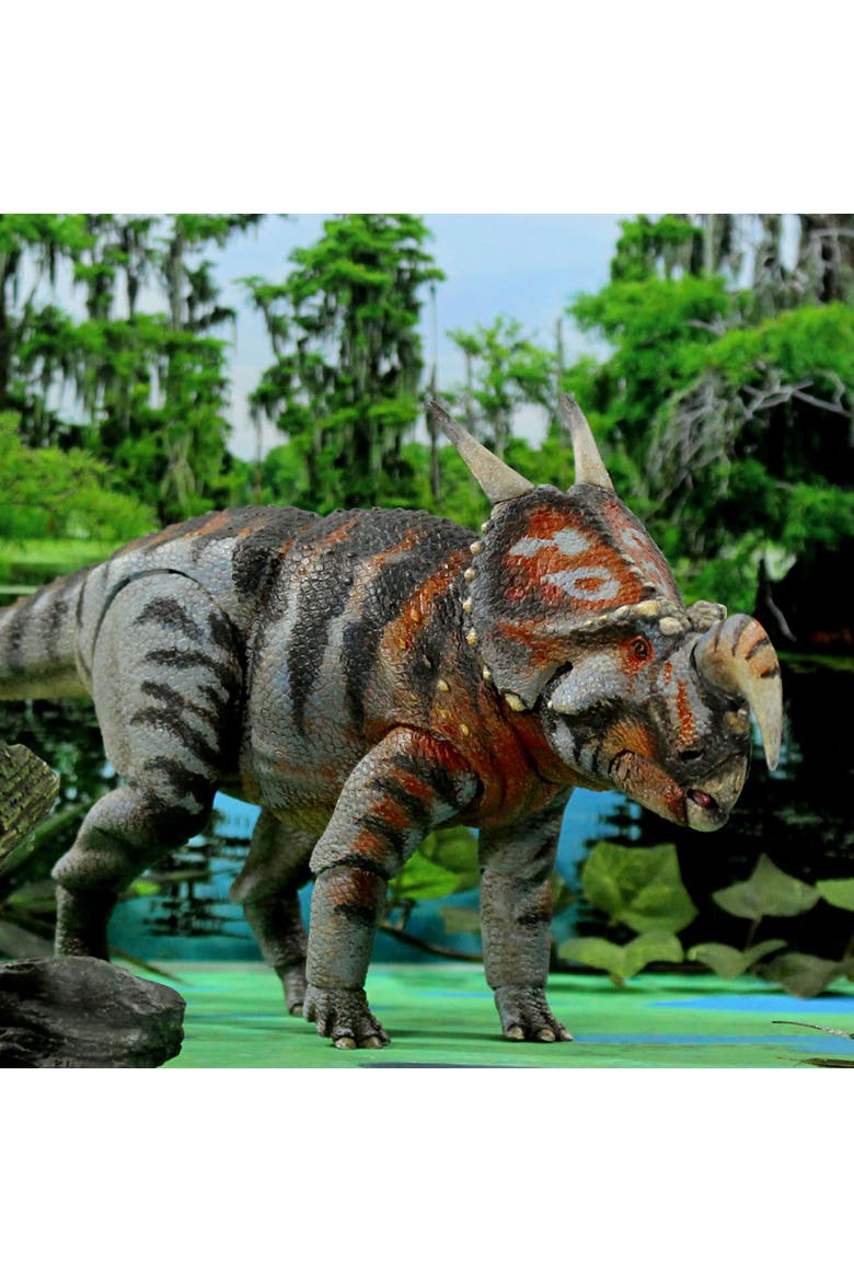 Einiosaurus Procurvicornis 1 to 18th Scale Dinosaur Figure, Alternate, color, Multicolored