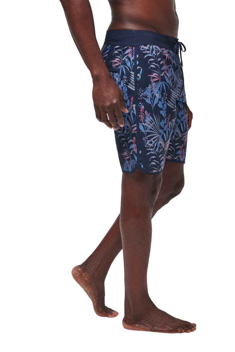 Cool as a Coconut Board Shorts, Alternate, color, TOTAL ECLIPSE