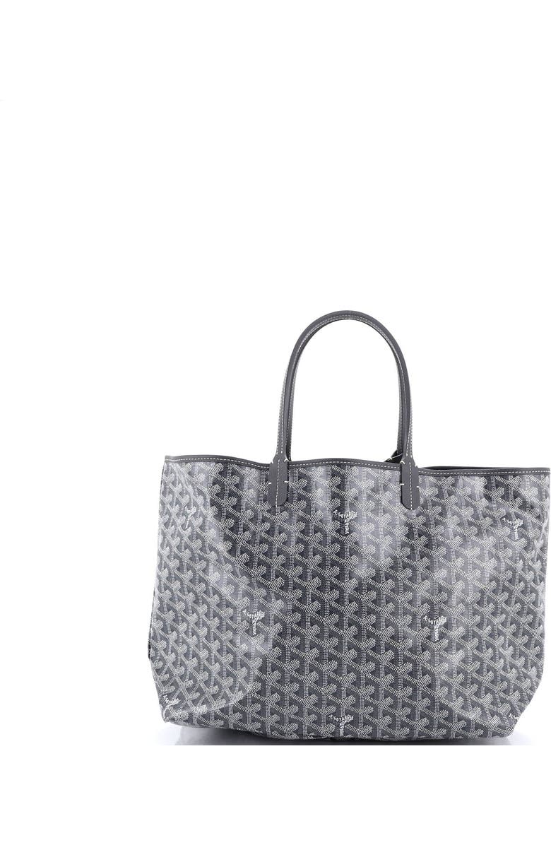 Pre-Owned Goyard Saint Louis Tote Coated Canvas PM, Alternate, color, Gray