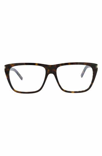 Saint Laurent 57mm Square Optical Glasses