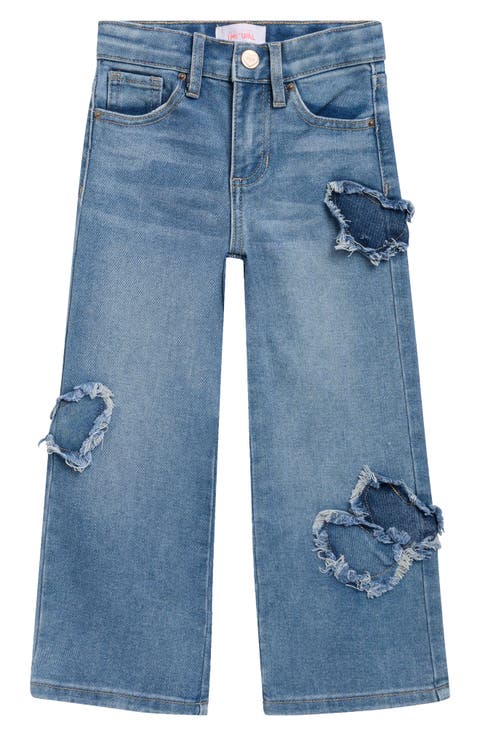 Kids' Heart Patch Jeans