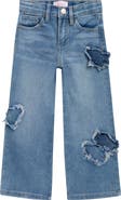 YMI Kids' Heart Patch Jeans