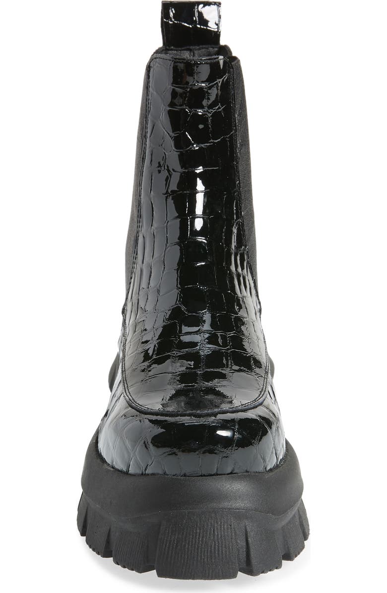 Topshop Alpha Platform Chelsea Boot, Alternate, color,