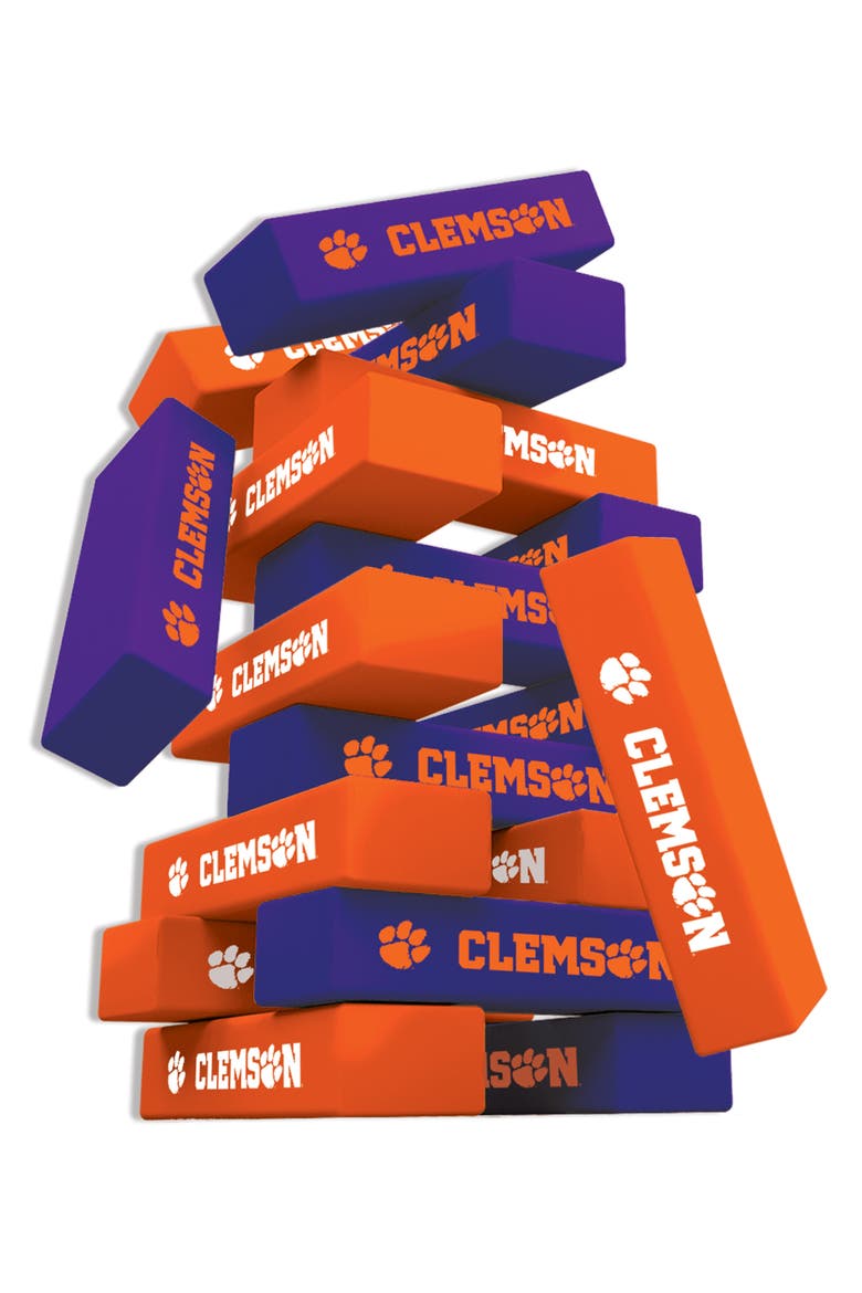 Clemson Tigers Tumble Tower, Alternate, color, Multicolor
