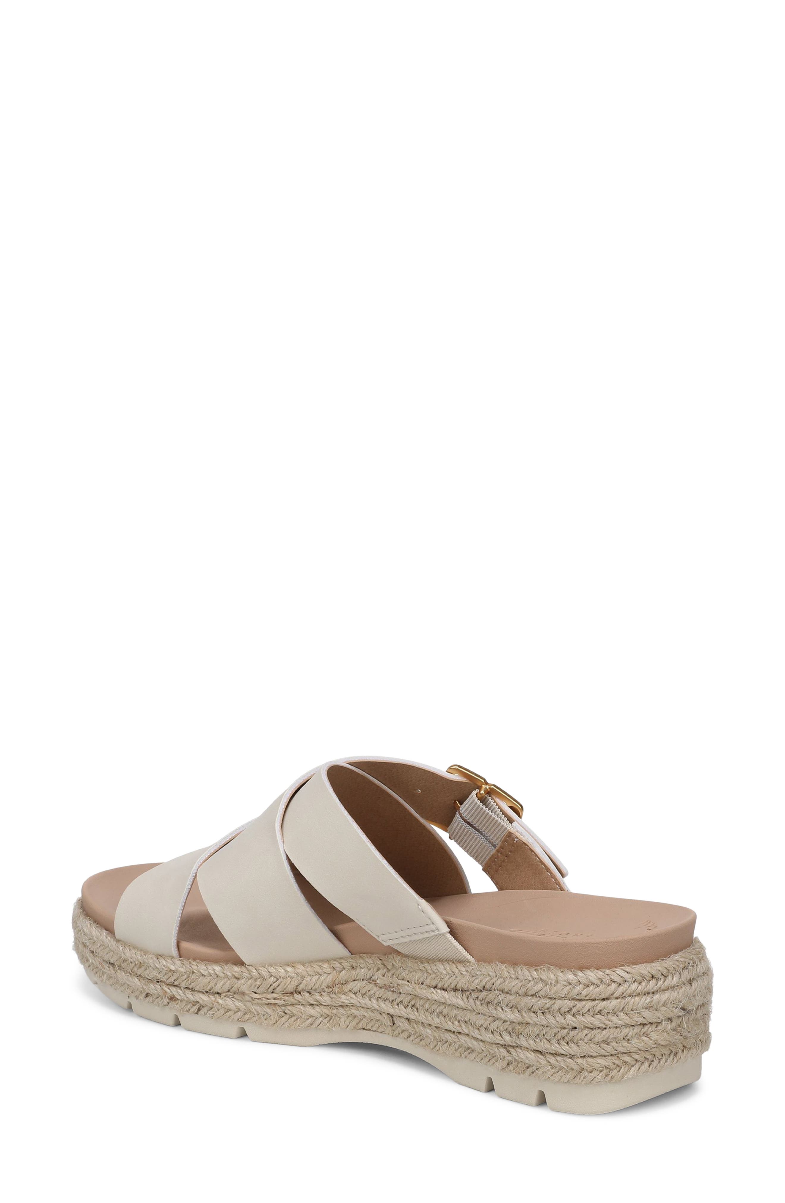 Free Day Platform Sandal, Alternate, color, WHITECAP