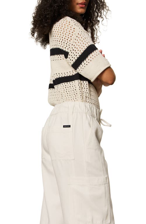Sanctuary Area Drawstring Pants In White