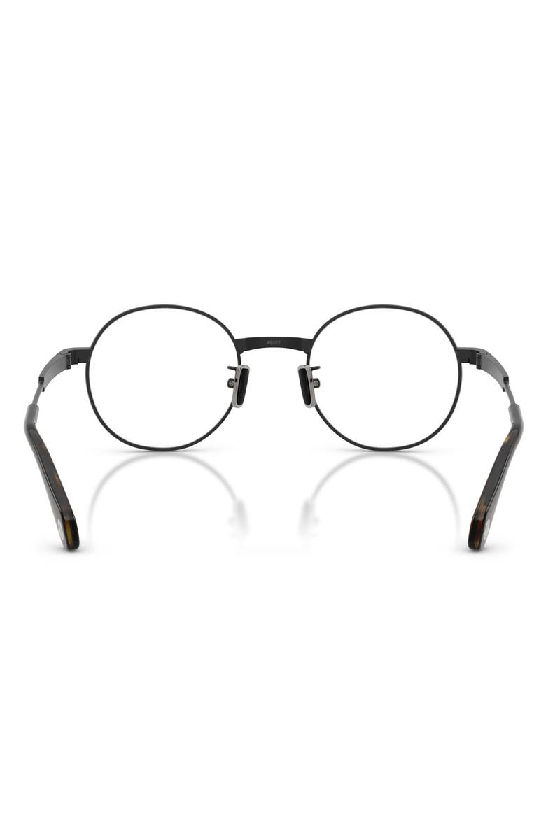 Moncler Suffuse 49mm Round Sunglasses, Alternate, color, 