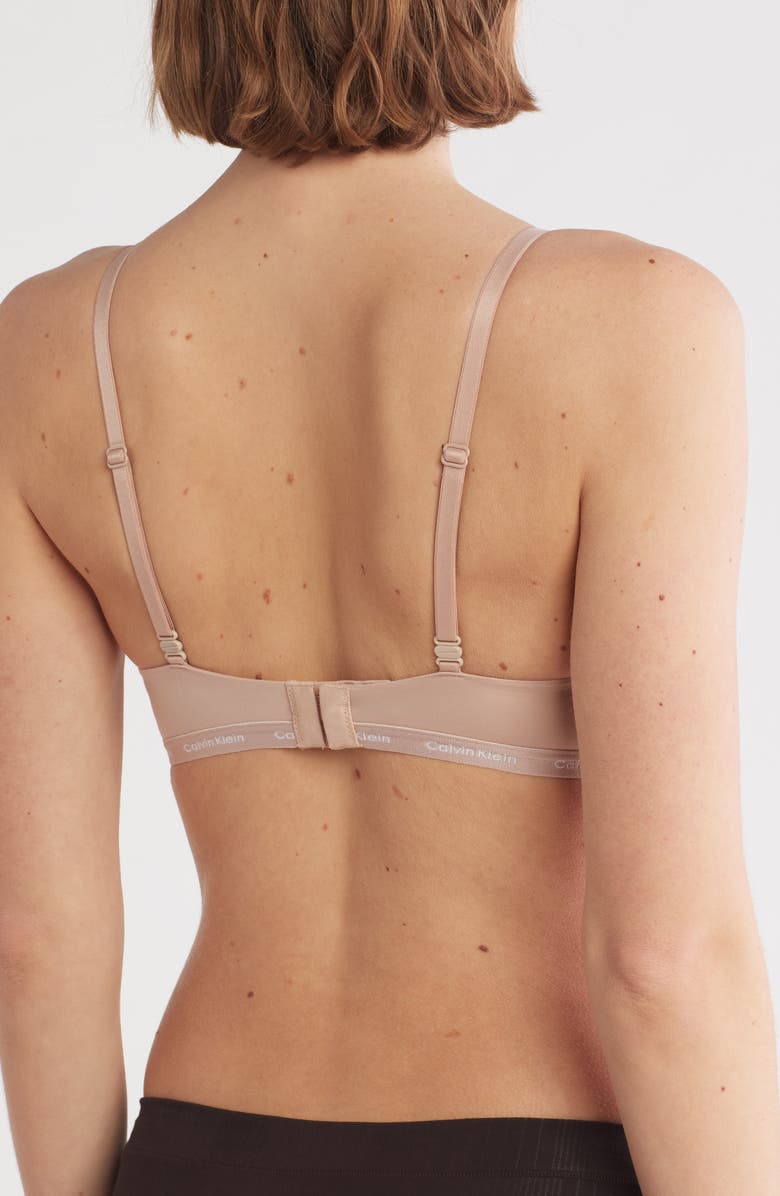 Calvin Klein Luxe Wireless Bra, Alternate, color, Cedar