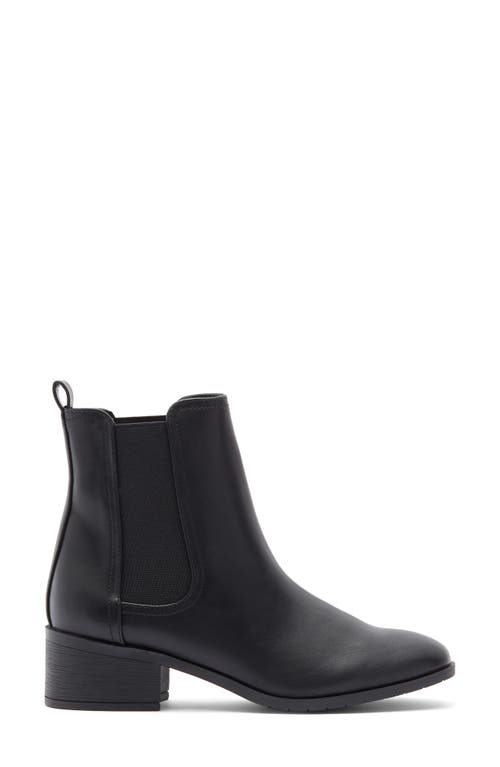 Reaction Kenneth Cole Salas Block Heel Chelsea Boot In Black