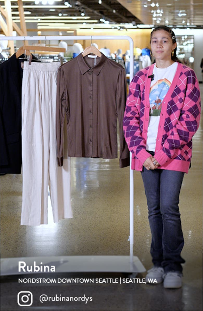 Fluid Slim Fit Button-Up Shirt, sales video thumbnail