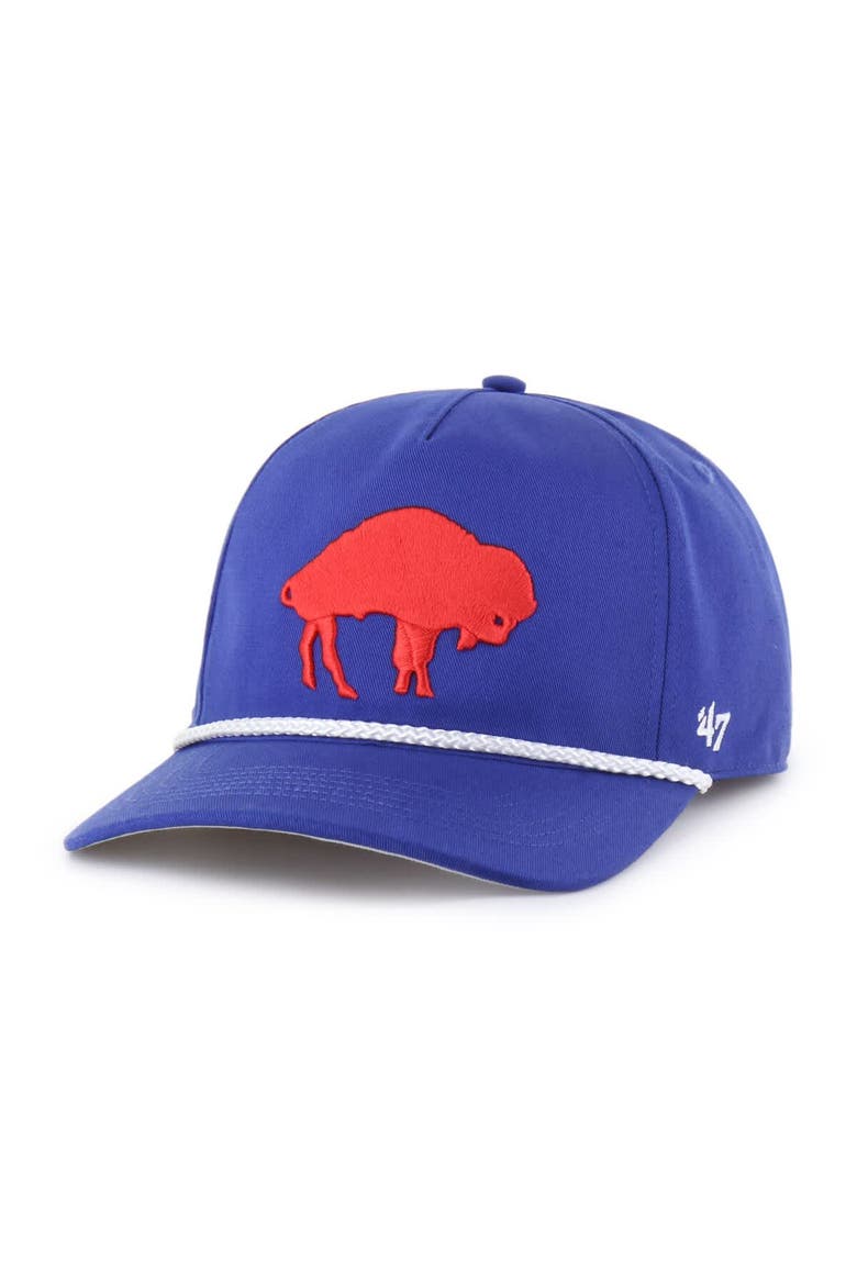 Men's '47  Royal Buffalo Bills Rope Hitch Adjustable Hat, Main, color, Royal