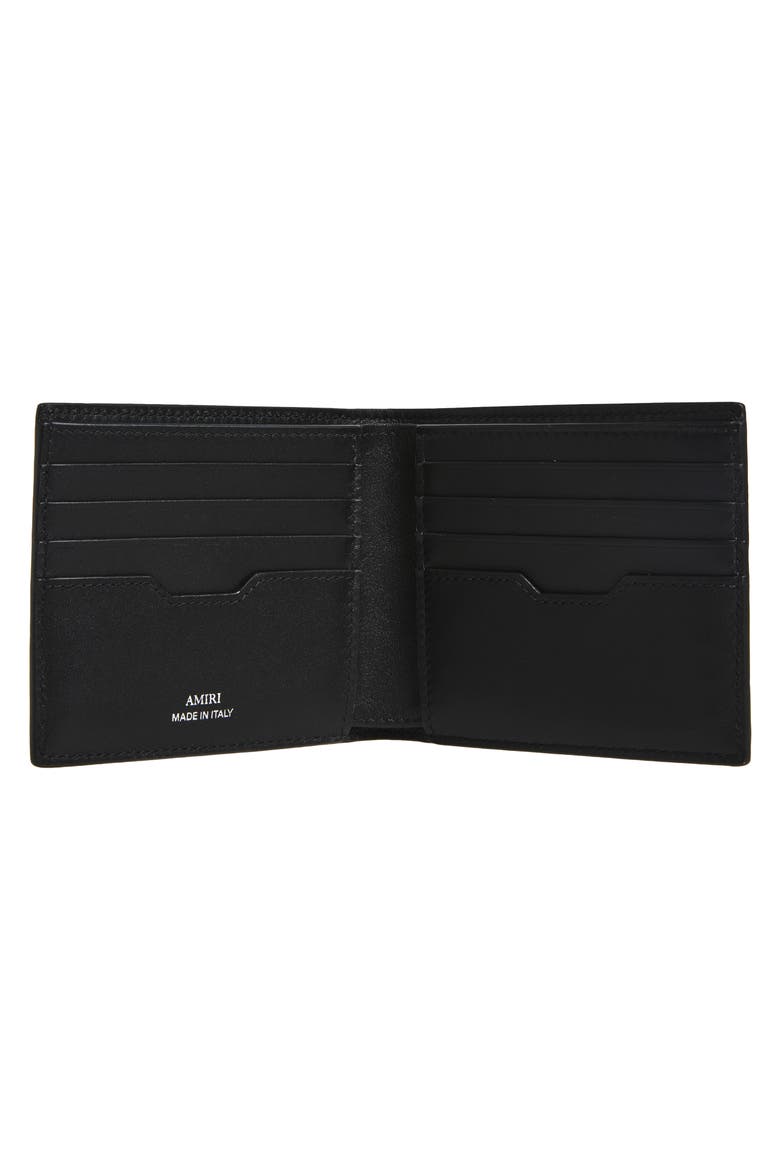 MA Quad Coated Canvas Bifold Wallet, Alternate, color, BLACK