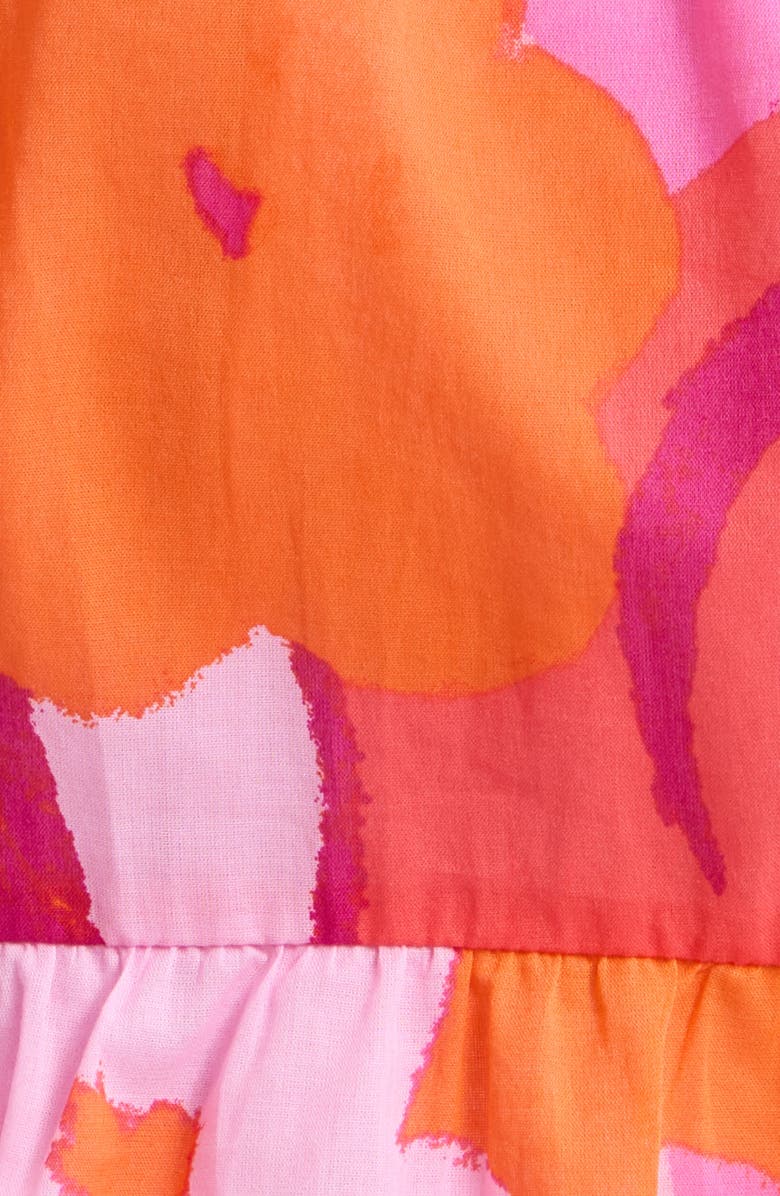 SUGARLIPS Merim Floral Amo Button-Up Minidress, Alternate, color, Orange-Pink-Multi