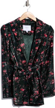 LK Bennett Boyd Clematis Print Blazer