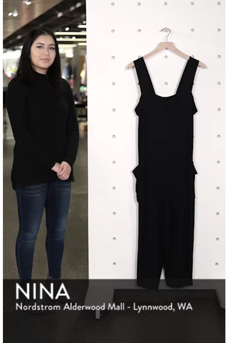 Crop Jersey Jumpsuit video
