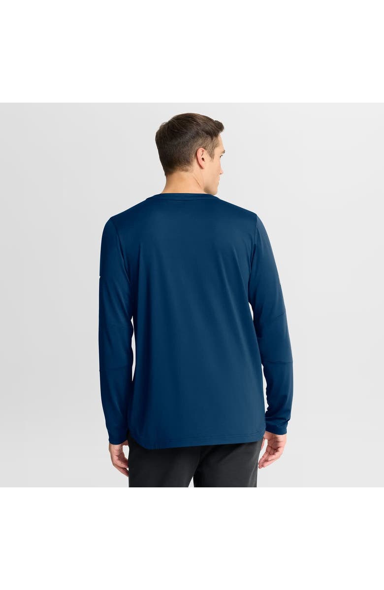 FANATICS Men's Fanatics Navy Seattle Kraken Authentic Pro Rink Tech Long Sleeve T-Shirt, Alternate, color, Navy