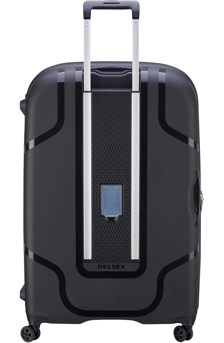 Delsey Paris Clavel Hardside Large Expandable Luggage with Spinner Wheels, Alternate, color, Black