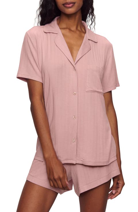 Relaxed Rib Short Pajamas