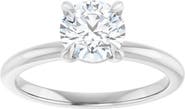 Ivy & Pearl Co. 1 CT Lab-Grown Round Diamond Solitaire Ring in 14K Gold