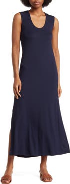 GO COUTURE V-Neck Maxi Dress