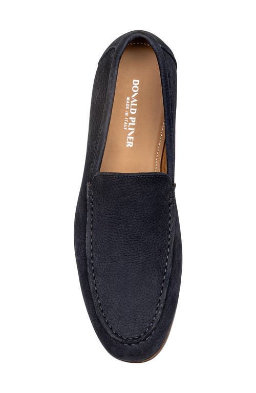 Donald Pliner Slater Venetian Loafer In Navy