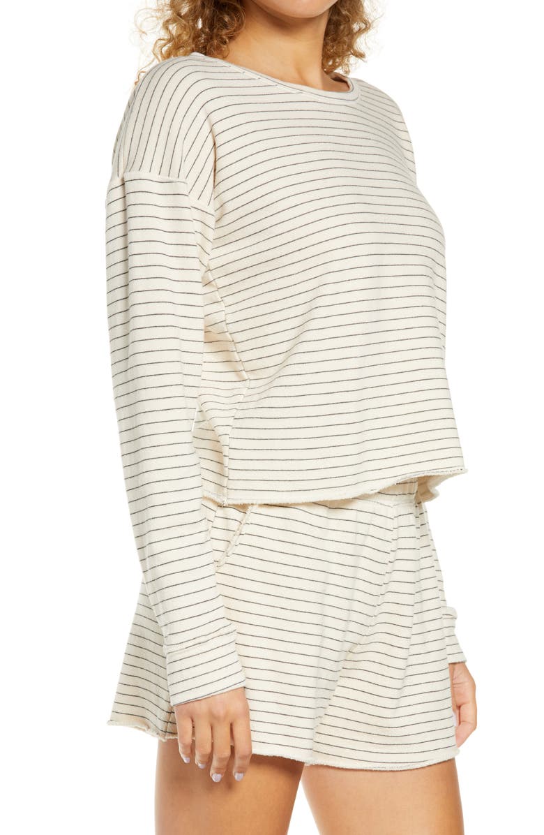 Project Social T Yana Stripe Pullover, Alternate, color,