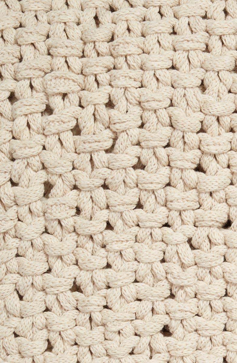 Nordstrom Seed Stitch Jersey Rope Throw Blanket, Alternate, color, 