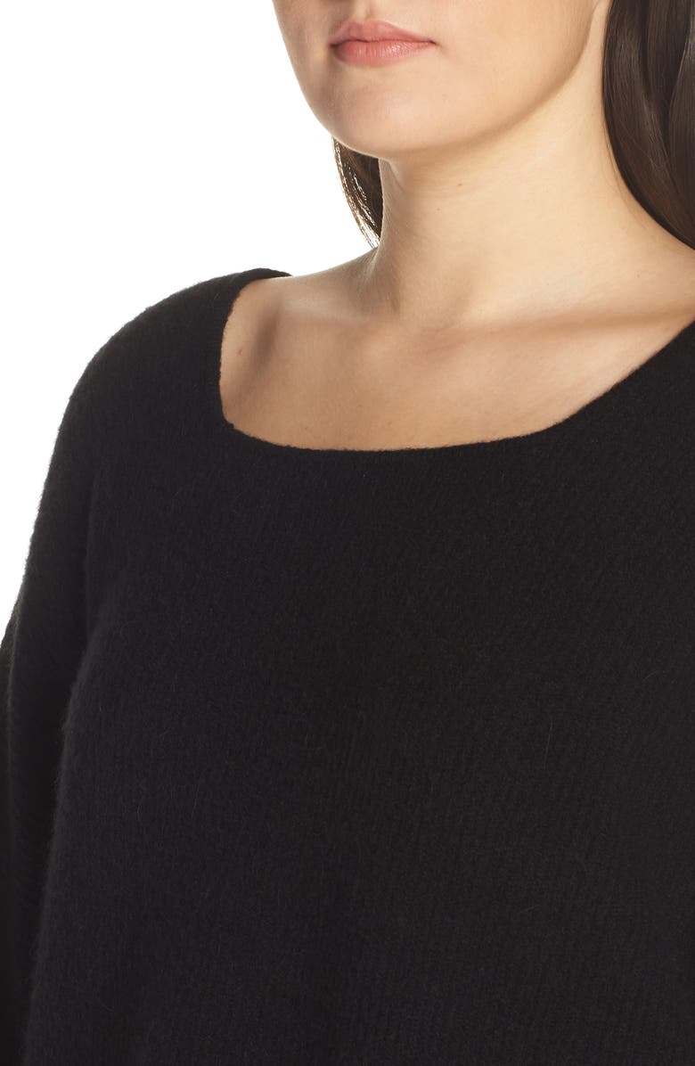 Madewell Square Neck Pullover Sweater, Alternate, color, 