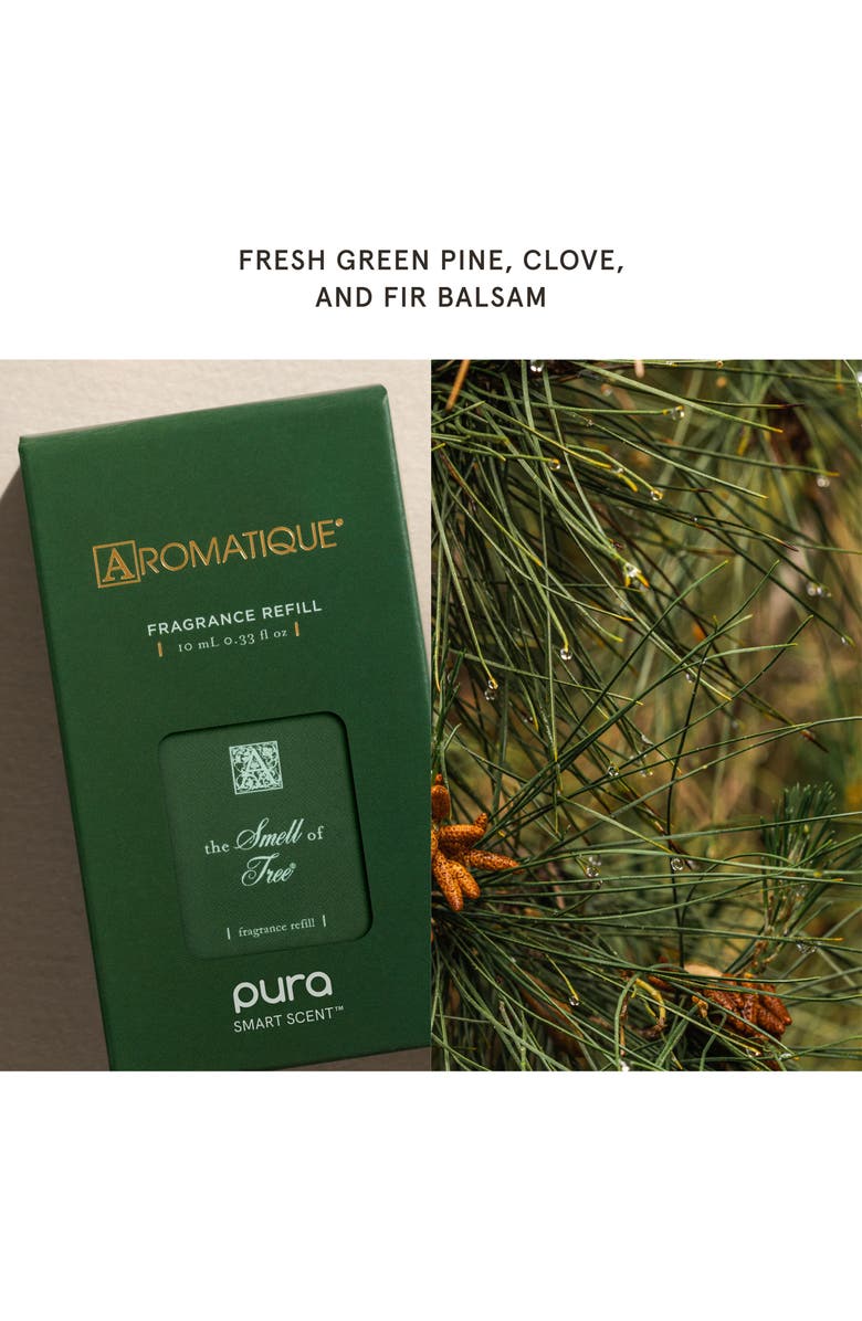 PURA x Aromatique The Smell of Tree 2-Pack Diffuser Fragrance Refills, Alternate, color, Green Multi